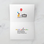 Mah Jongg Cat Wenskaart Kaart (Binnen)