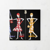 Mah Jongg Charleston / Amerikaanse Tegels Drievoud Drieluik Kaart (Cover)