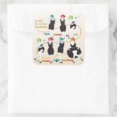 Mah Jongg Charleston Dancers Stickers (Tas)