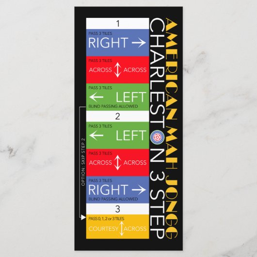 Mah Jongg Charleston Flat Kaart 2 (Voorkant)