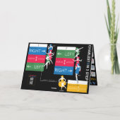 Mah Jongg Charleston Folded Kaart (Achterkant)