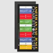 Mah Jongg Charleston Magnet 1 (Voorkant / Achterkant)