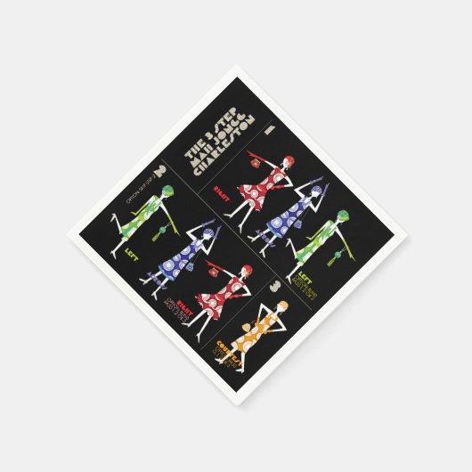 Mah Jongg Charleston Napkins Servet (Hoek)