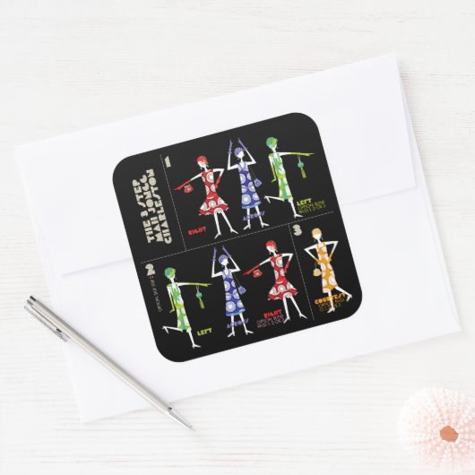 Mah Jongg Charleston Stickers (Envelop)