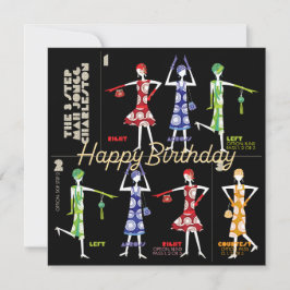 Mah Jongg Charleston Verjaardag Flat Kaart