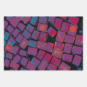 Mah Jongg Chocolate Tiles Gift Wrap Inpakpapier Vel (Voorkant 3)