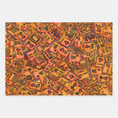 Mah Jongg Chocolate Tiles Gift Wrap Inpakpapier Vel (Voorkant 2)