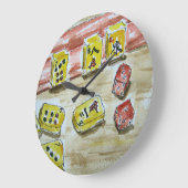 Mah Jongg Clock Grote Klok (Hoek)