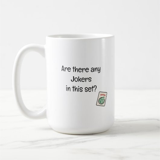 Mah Jongg Coffee Mok, Mah Jongg Gift Koffiemok (Links)