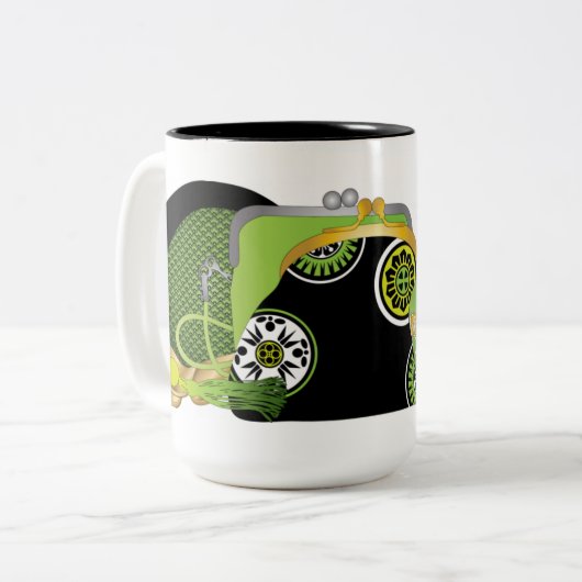 Mah Jongg Coin Purses Mok (Voorkant links)