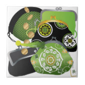 Mah Jongg Coin Purses Tile Tegeltje (Voorkant)