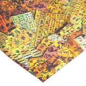 Mah Jongg Collage Tiles Table Runner Korte Tafelloper (Hoek)