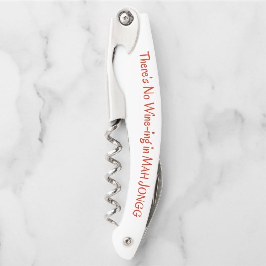 MAH JONGG CORKSCREW KURKENTREKKER (Voorkant)