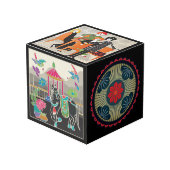 Mah Jongg Cube Kubus (Voorkant hoekig)