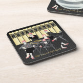 Mah Jongg de tegels die helen Bier Onderzetter (Linkerzijde)