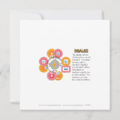 Mah Jongg Dealer Flat Kaart Notitiekaartje (Achterkant)