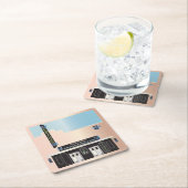 Mah Jongg Deco Theater Onderzetters (Insitu)