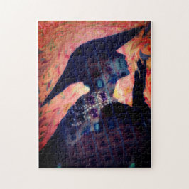 Mah Jongg Diva Mode Lady Puzzle Legpuzzel