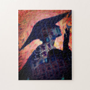 Mah Jongg Diva Mode Lady Puzzle Legpuzzel