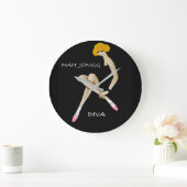 Mah Jongg Diva Wall Clock Grote Klok (Huis)