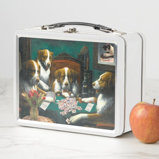 Mah Jongg Dogs Lunchbox (In situ)