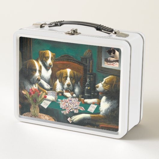Mah Jongg Dogs Lunchbox (Voorkant)