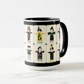 Mah Jongg Dolls Mok (Voorkant rechts)