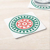 Mah Jongg Dot Onderzetter (Schuin)