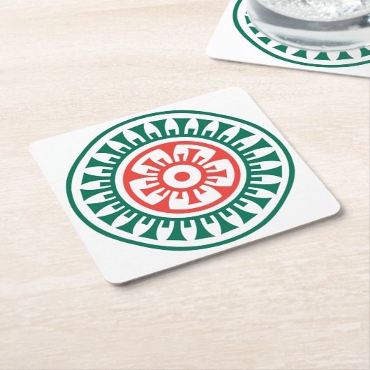 Mah Jongg Dot Onderzetter (Schuin)