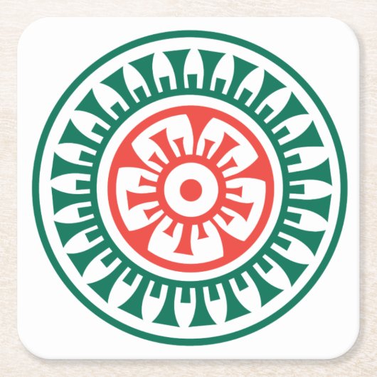 Mah Jongg Dot Onderzetter (Voorkant)