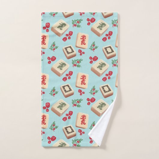 Mah Jongg Dragon Towel Handdoek (Handdoek)