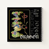 Mah Jongg Dragon Year Notitieboek (Achterkant)