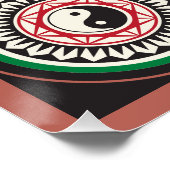 Mah Jongg Een Stippen Munt Poster (Hoek)