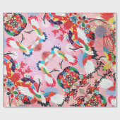 Mah Jongg Egrets Cadeaupapier (Vlak)