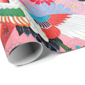 Mah Jongg Egrets Cadeaupapier (Rol Hoek)