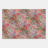 Mah Jongg Egrets en Paisley Wrapping Paper Sheets (Voorkant 2)