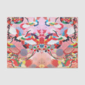 Mah Jongg Egrets in Paradise Tissuepapier (Voorkant)