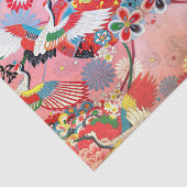 Mah Jongg Egrets in Paradise Tissuepapier (Detail)