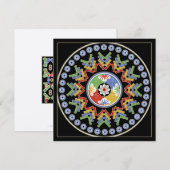 Mah Jongg Eight Bams Kaart (Voorkant / Achterkant)