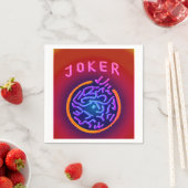 Mah Jongg Electric Joker Napkins Servet (Insitu)