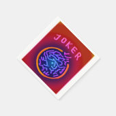 Mah Jongg Electric Joker Napkins Servet (Hoek)