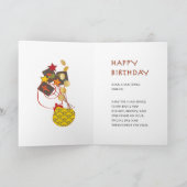 Mah Jongg Fairy Birthday Kaart (Binnen)