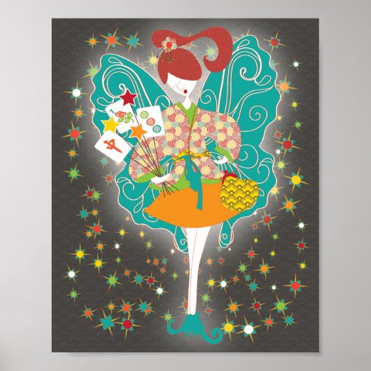 Mah Jongg Fairy Poster (Voorkant)