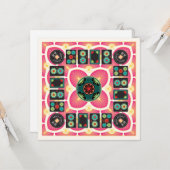 Mah Jongg Fan 2025 Flat Kaart (Voorkant / Achterkant in situ)