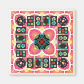 Mah Jongg Fan 2025 Magnet (Voorkant)