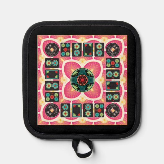 Mah Jongg Fan 2025 Pot Houder (Voorkant)