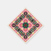 Mah Jongg Fan 2025 servetten (Hoek)