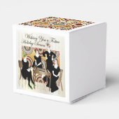 Mah Jongg Festive Bedankdoosjes (Achterkant)