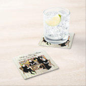 Mah Jongg Festive Kartonnen Onderzetters (Insitu)