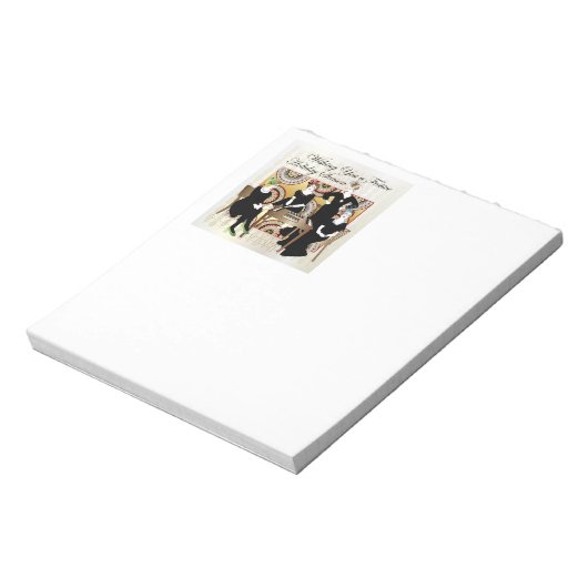 Mah Jongg Festive Notitieblok (Linkerzijde)